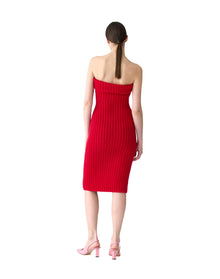 Strapless Mini Dress | Scarlet