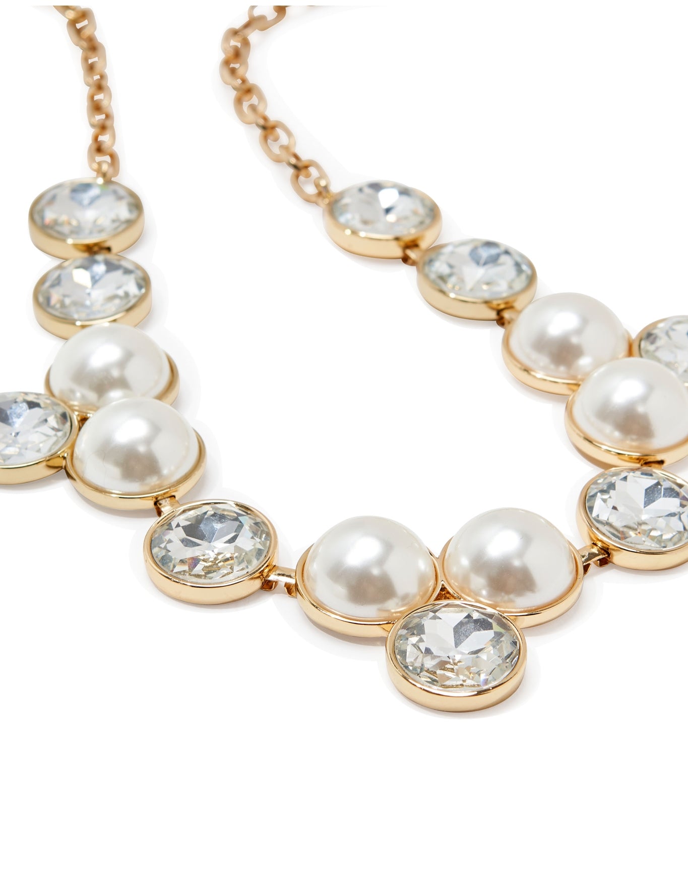 Pearl Flower Necklace | Pearl x Gold