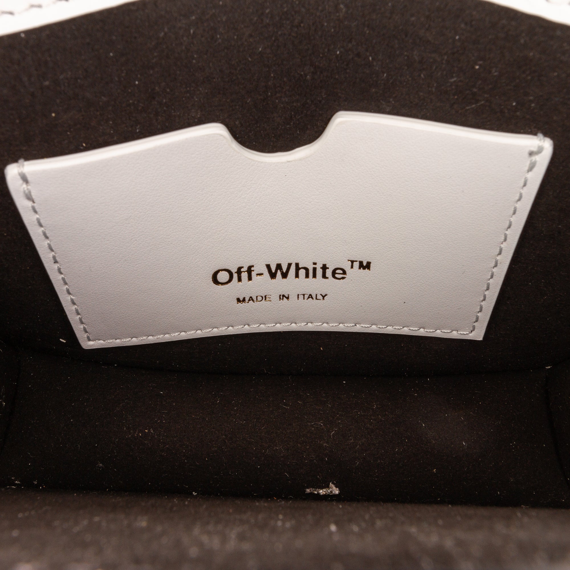 Off-White | Pre-Owned Binder Clip | White