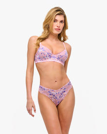 Pink Bra - Paradiso Underwire Demi Cup Bra