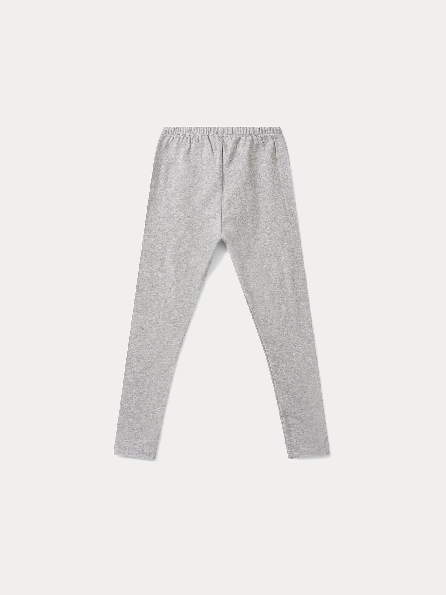 Girl | Plain Leggings | Heathered Gray