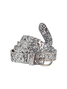 Girl | Glitter Belt | Silver