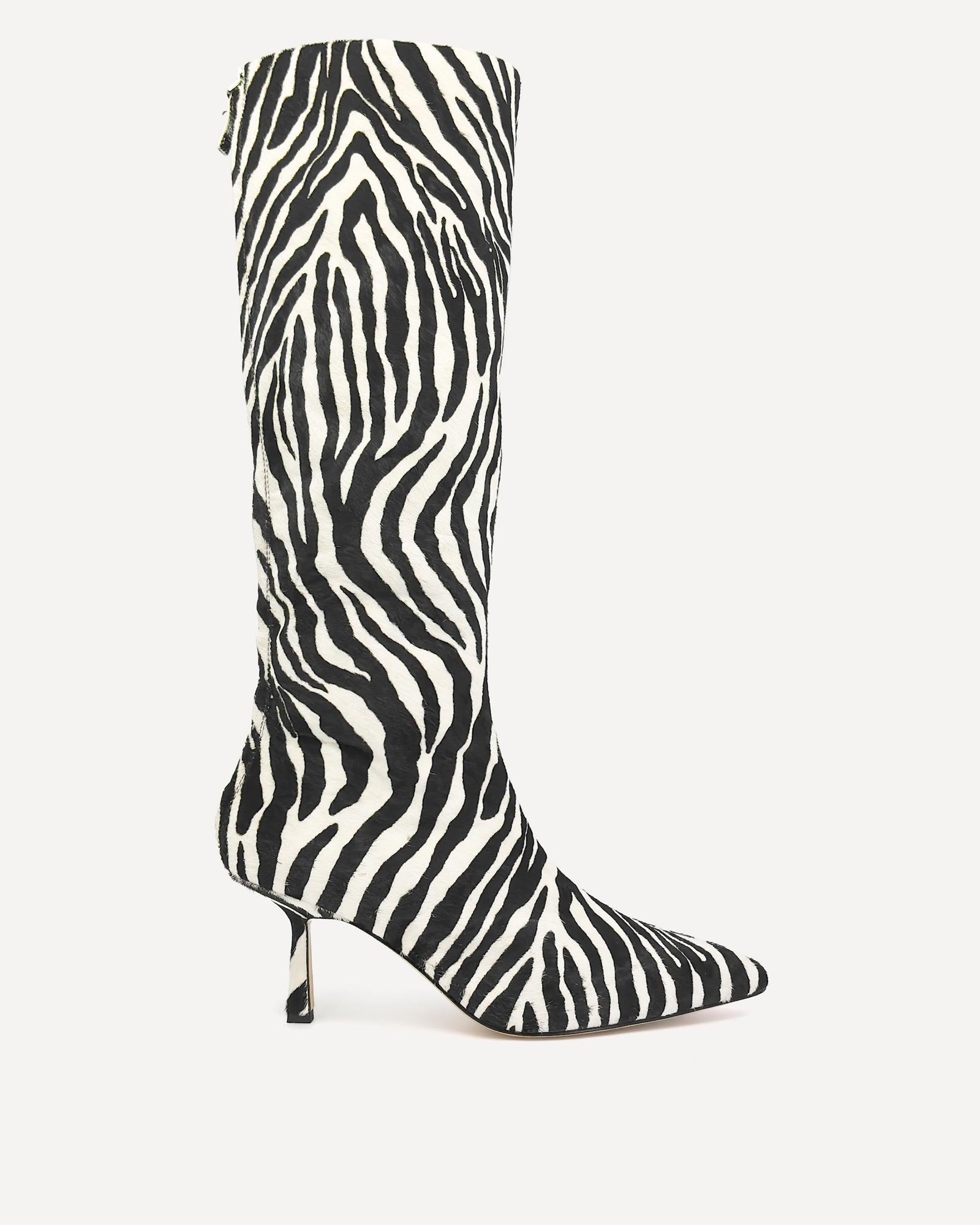 Petra Calf Boot | Zebra