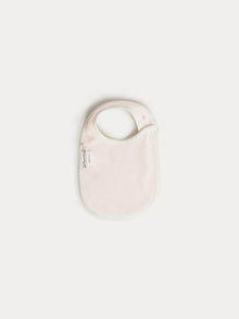 Unisex | Avibis Embroidered Organic Cotton Bib | Light Pink