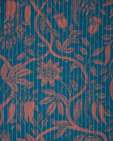 Etched Vine - Open Road Dress - Turquoise Blush - Printfresh