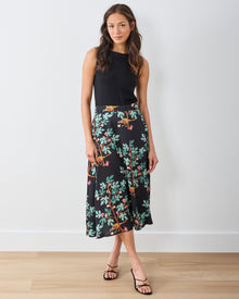 Pheasant & Figs - Quinn Skirt - Ink - Printfresh