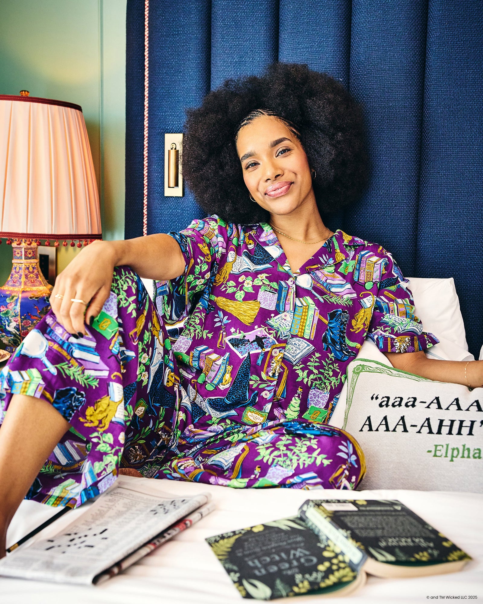 Elphaba's Alchemy - Eco Satin Wildest Dreams Set - Brewed Blackberry - Printfresh