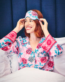 Glinda's Garden - Eco Satin Soho Set - Popular Pink - Printfresh