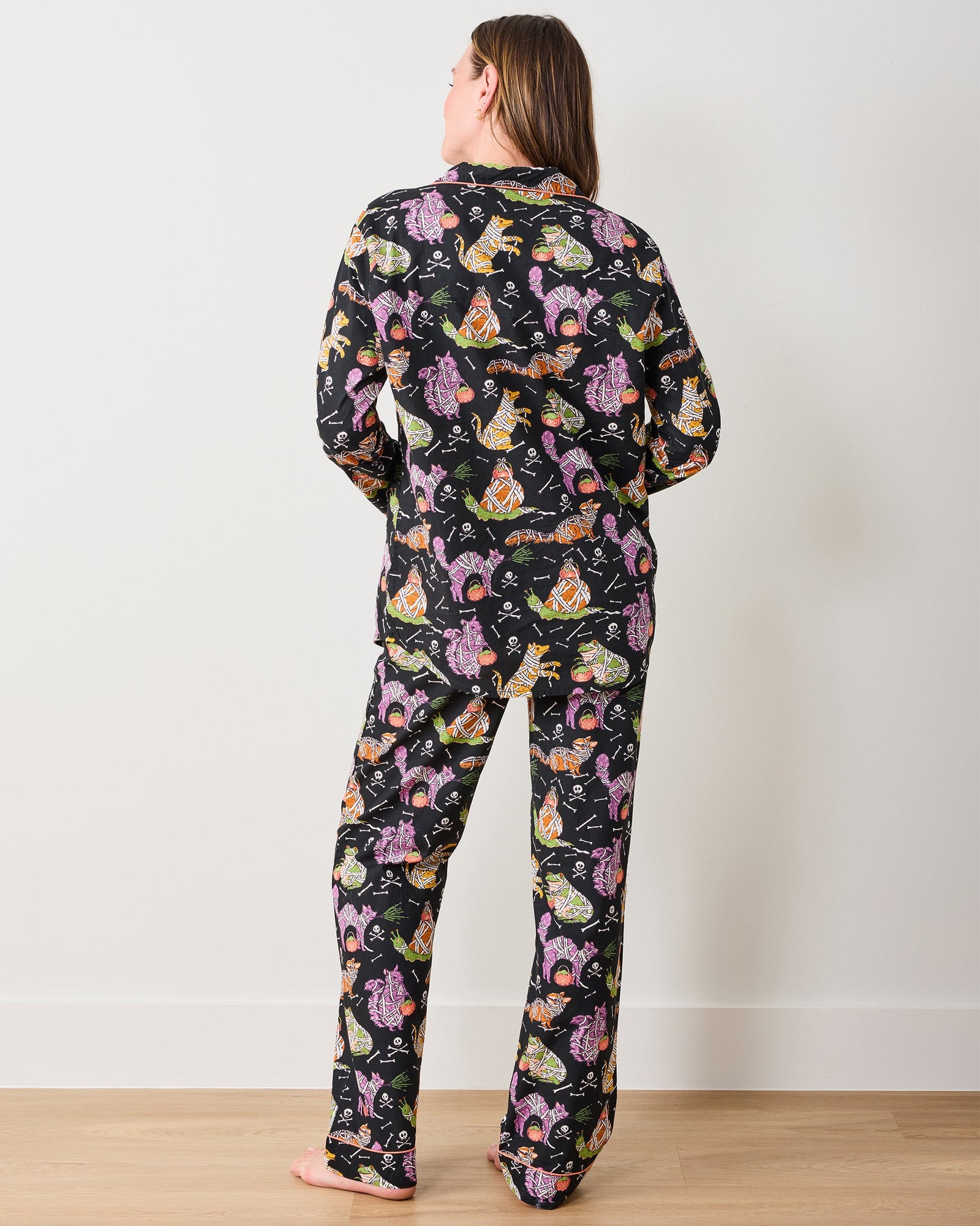 Monster Mash - Long PJ Set - Haunted House - Printfresh