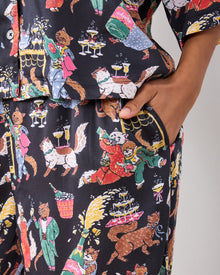 Swanky Cats - Eco Satin Wildest Dream Set - Tuxedo - Printfresh