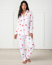 Queen of Hearts - Long Sleep Set - Ruby Cloud - Printfresh