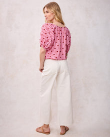 Sweethearts - Piper Blouse - Blushing Valentine - Printfresh