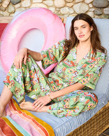 Palm Royale Pooches - Eco Satin Wildest Dreams Set - Grasshopper - Printfresh