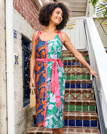 Toucan Treetop - Alma Dress - Multi Palms - Printfresh