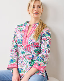 Tropical Fish - Ocean View Top - Cloud - Printfresh