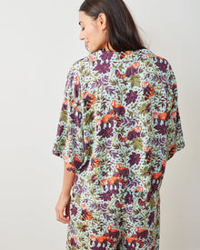 Red Pandas - Eco Satin Wildest Dreams Set - Soft Mint - Printfresh