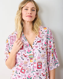 Viva Las Vegas - Eco Satin Wildest Dreams Set - Lucky Pink - Printfresh