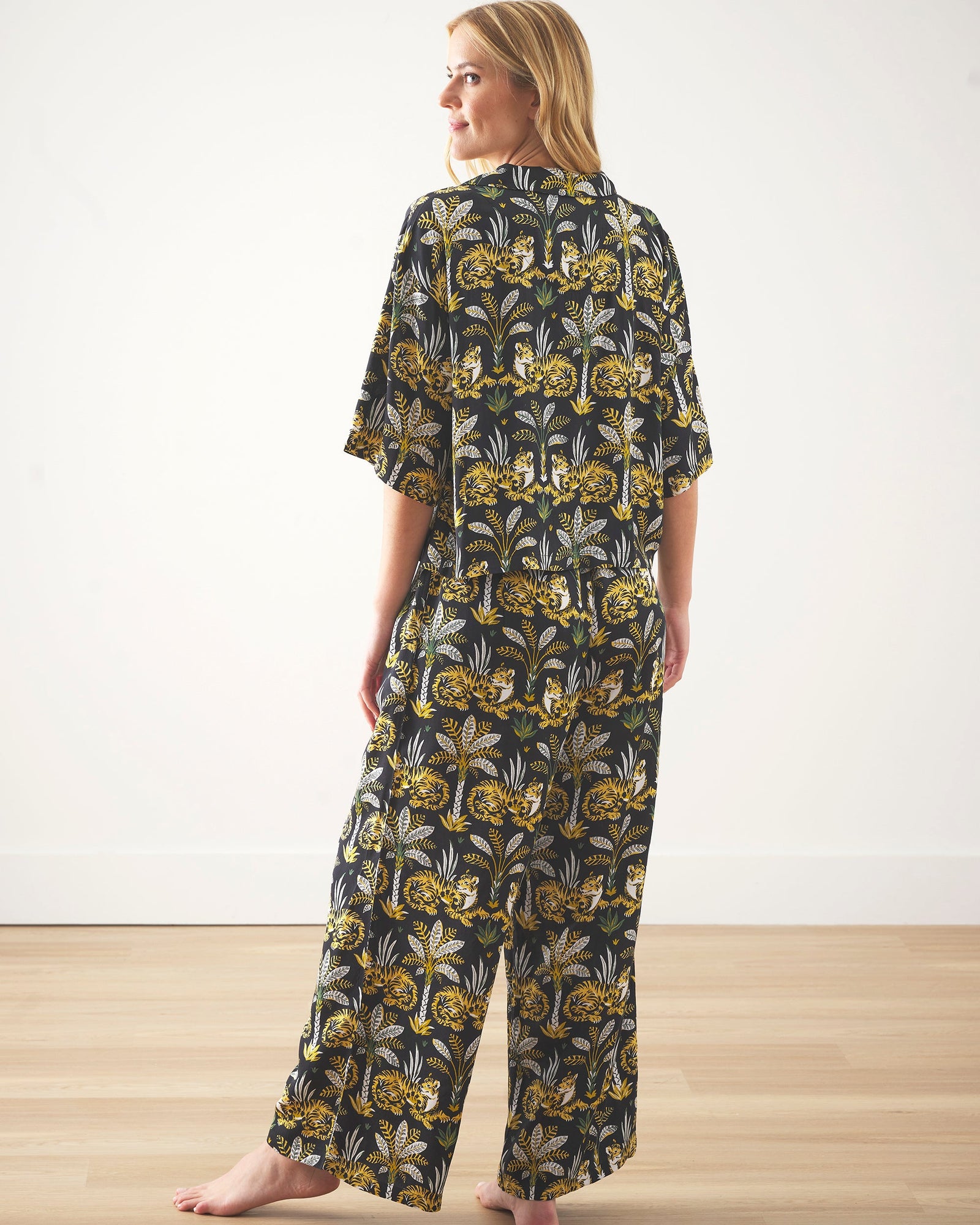 Untamed Tiger - Eco Satin Wildest Dreams Set - Gold Ink - Printfresh