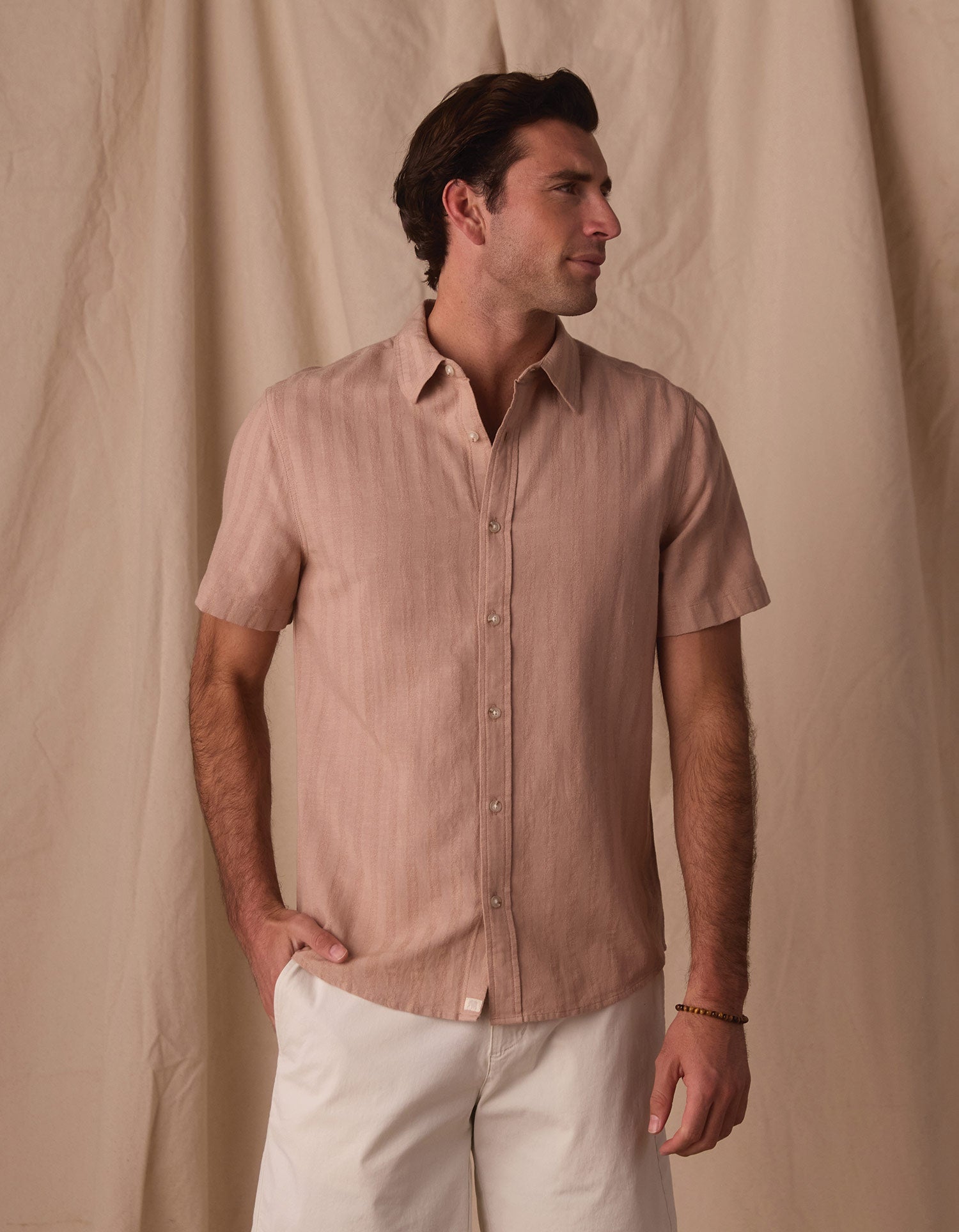 Men | Freshwater Everyday Shirt | Flax