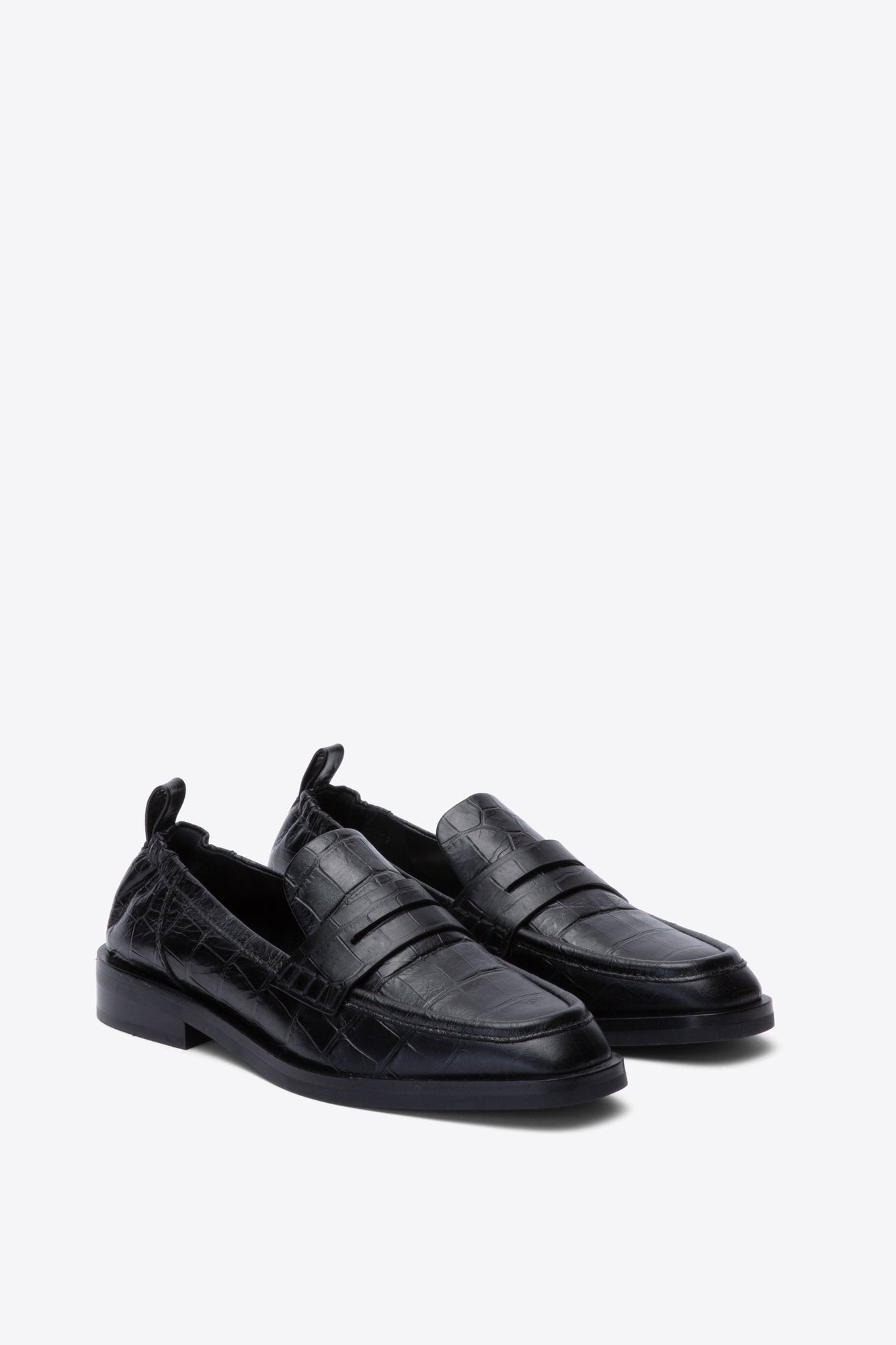 Alexa Soft Penny Loafer | Black
