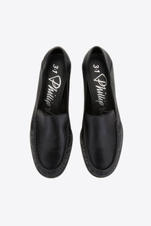 Nadia Heeled Loafer | Black