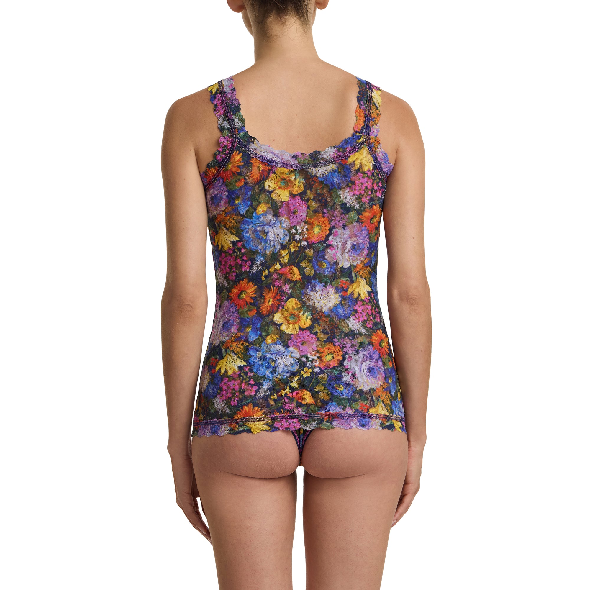 Signature Lace Unlined Camisole | Impressionist (Blue)