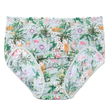 Signature Lace French Brief | Floriculture (Green)