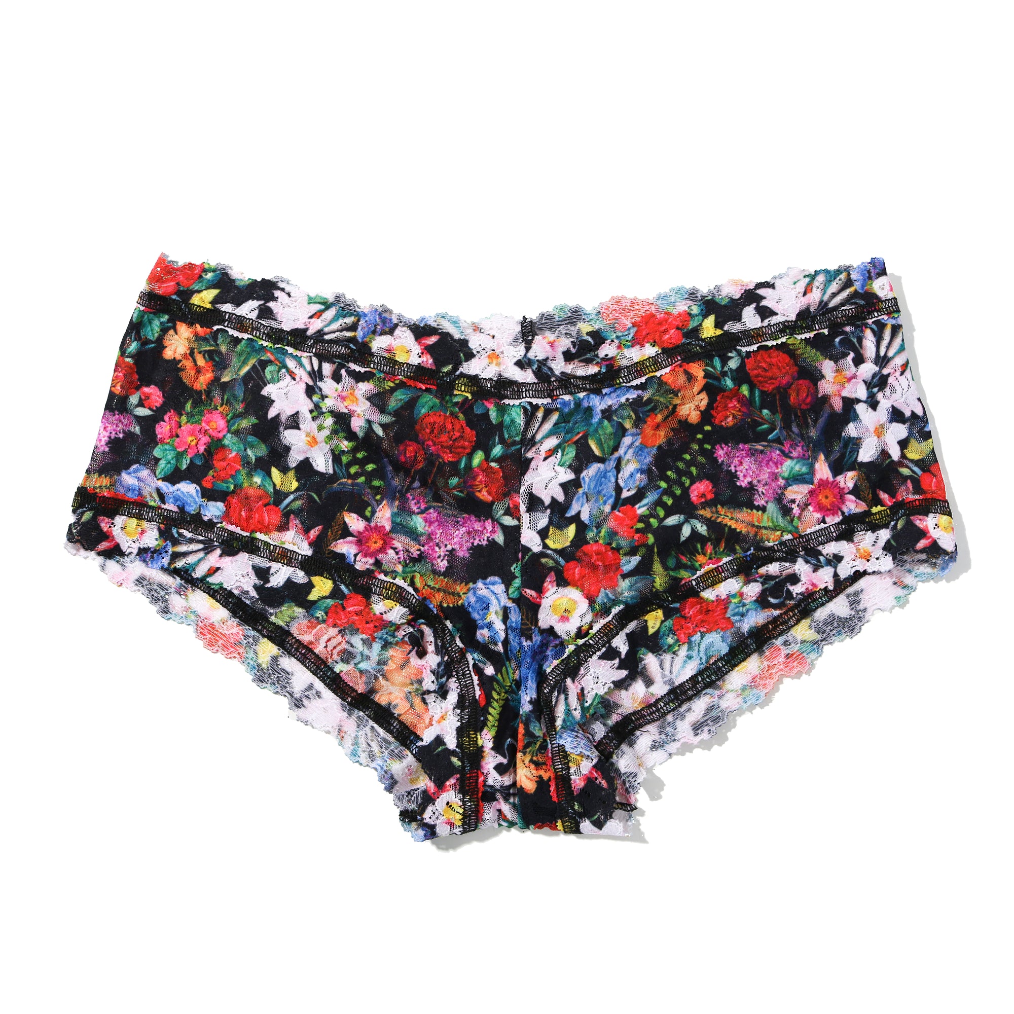 Signature Lace Boyshort | Hypnotic (Black)