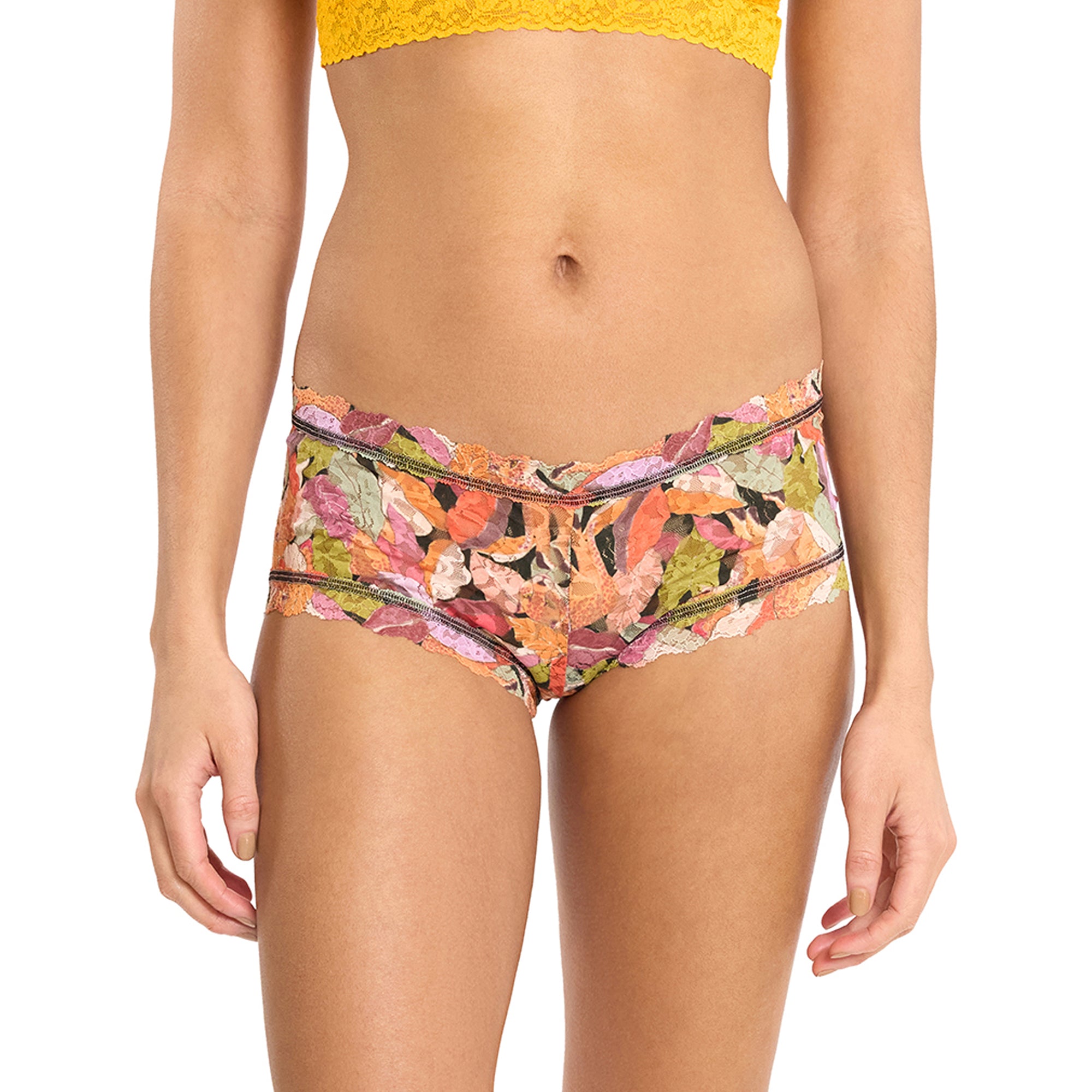 Signature Lace Boyshort | Now You See Me (Black)