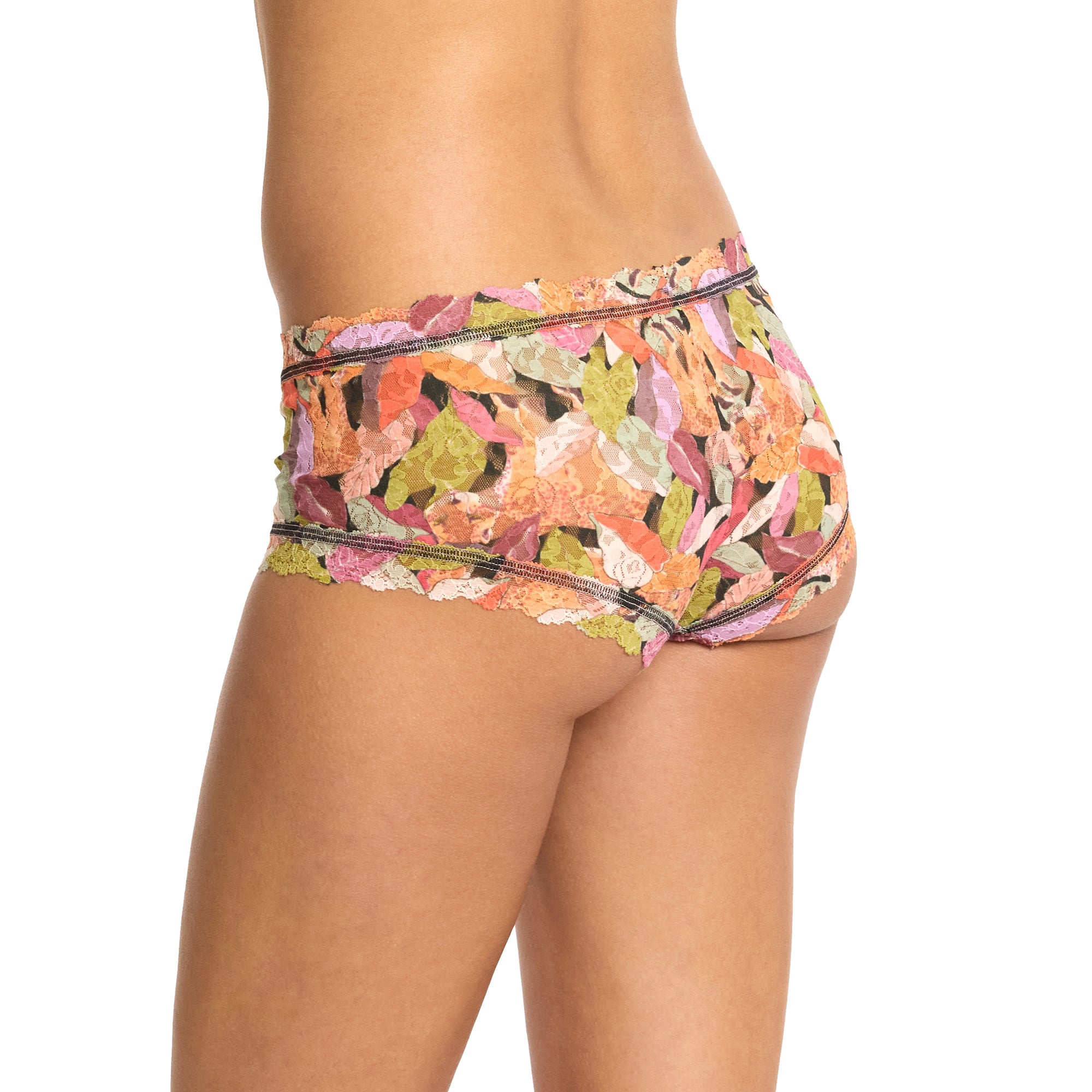 Signature Lace Boyshort | Now You See Me (Black)