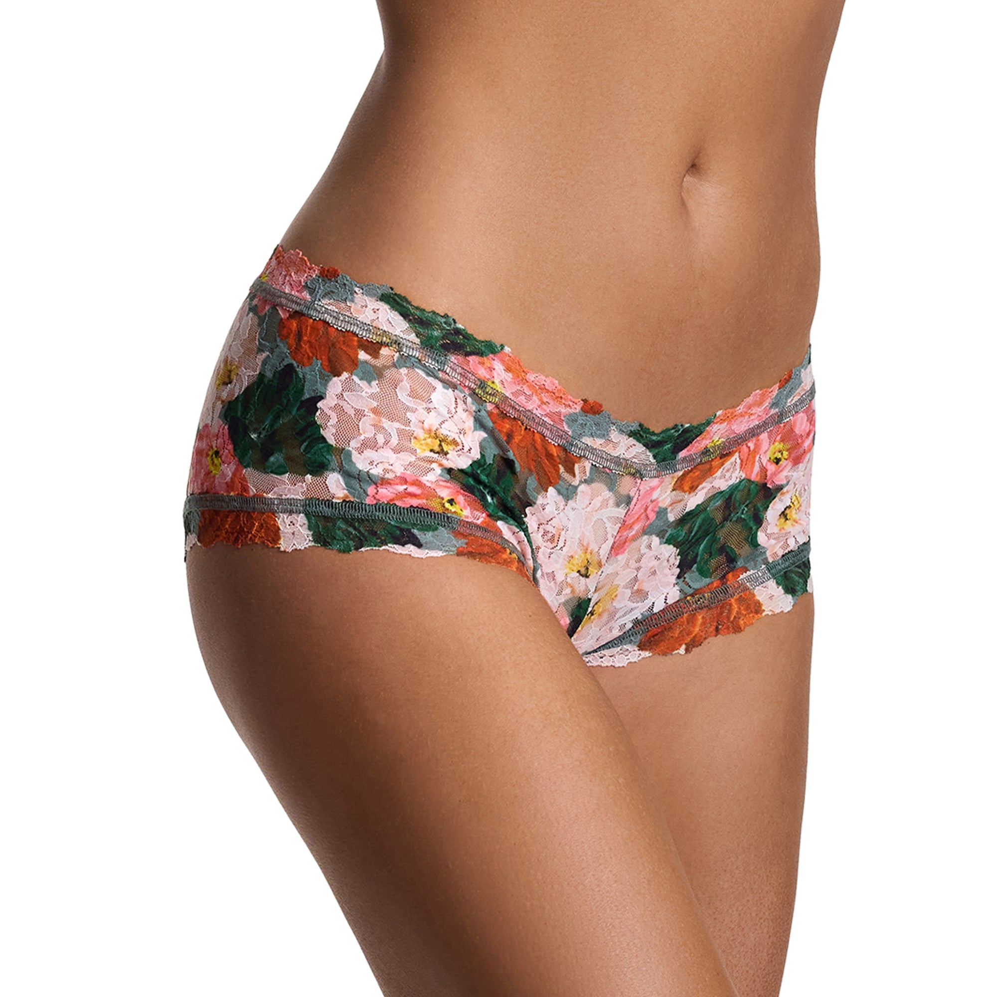 Signature Lace Boyshort | Paint Me Like... (Green)