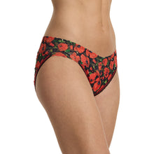 Signature Lace V-Kini | Poppy Holiday (Black)