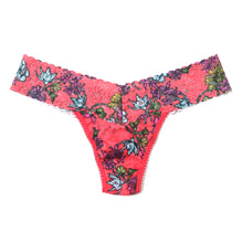 Signature Lace Low Rise Thong | Wonderland Blooms