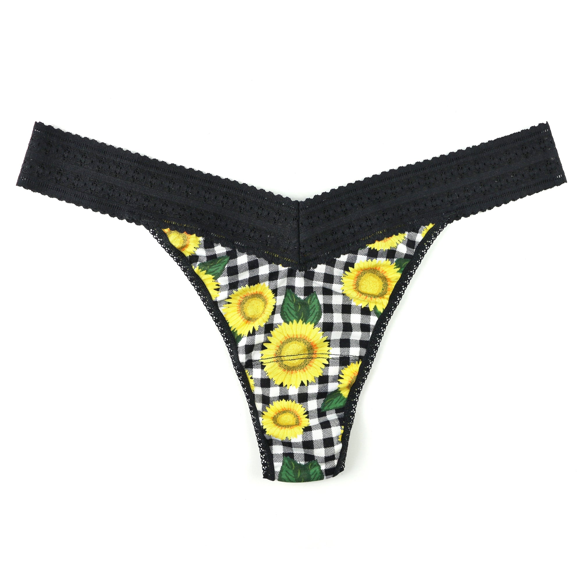 Plus Size DreamEase Modal Original Rise Thong | Fields Of Gold