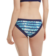 DreamEase Modal Brazilian Bikini | Indigo Stripe