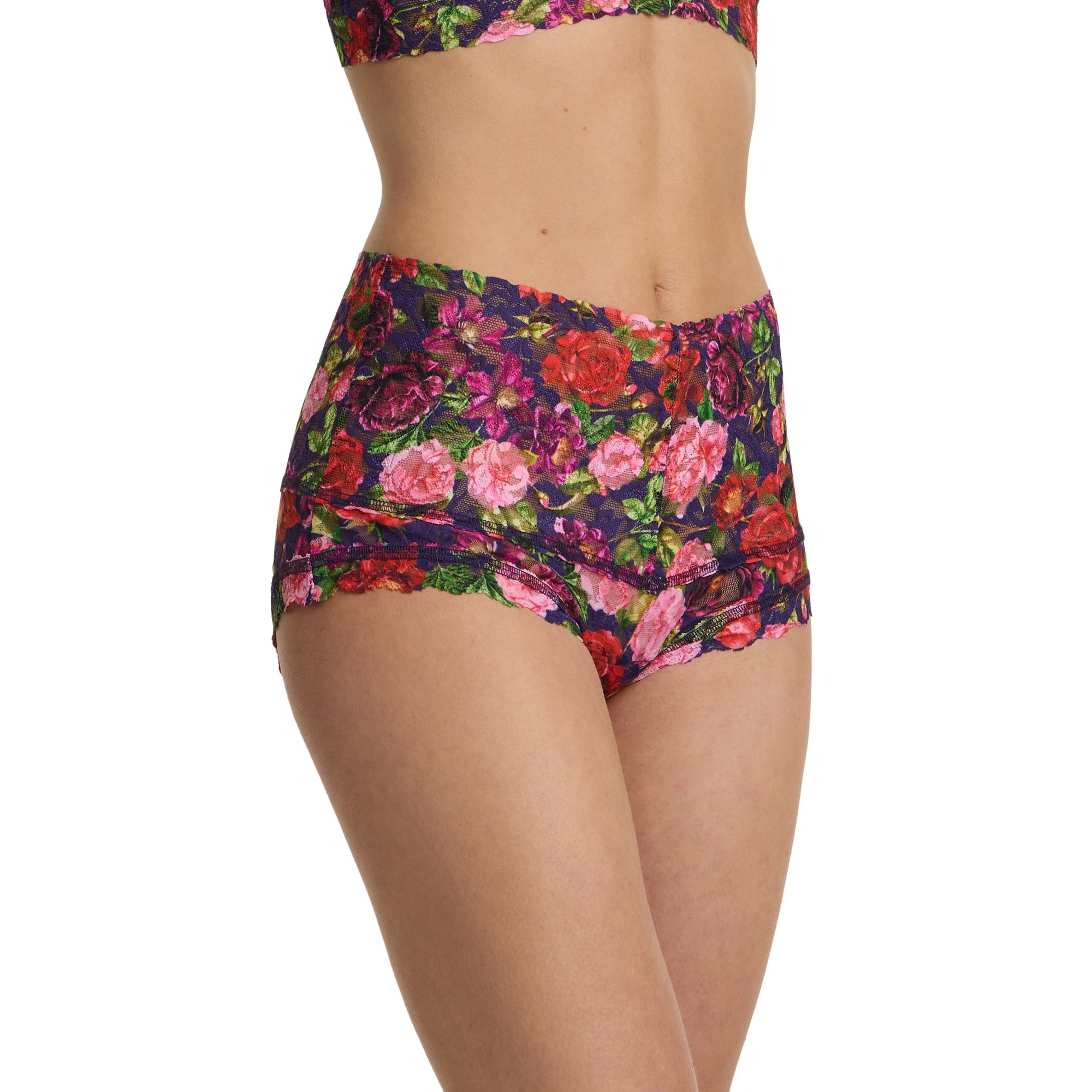 Retro Boyshort | Winters Tale (Navy)