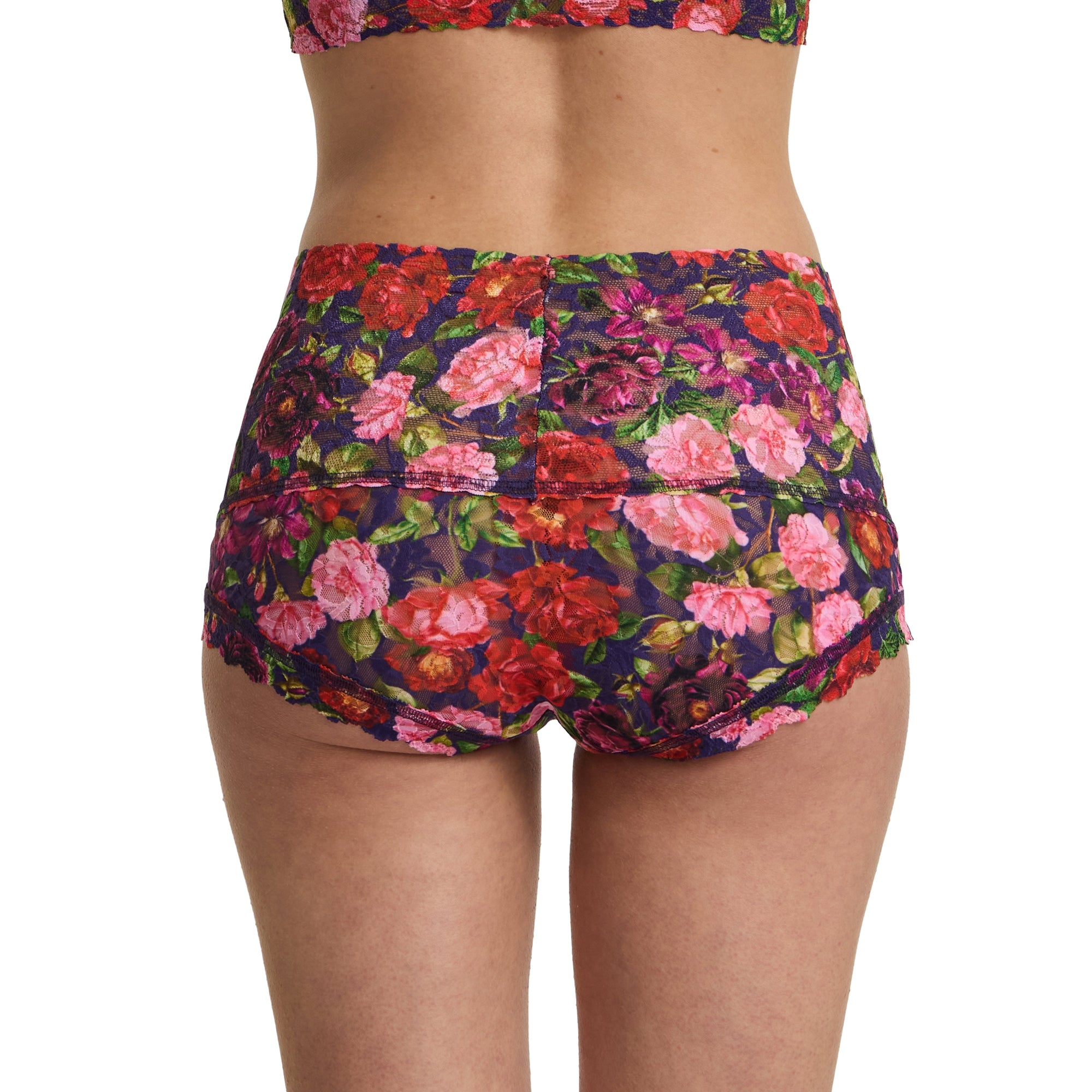 Retro Boyshort | Winters Tale (Navy)