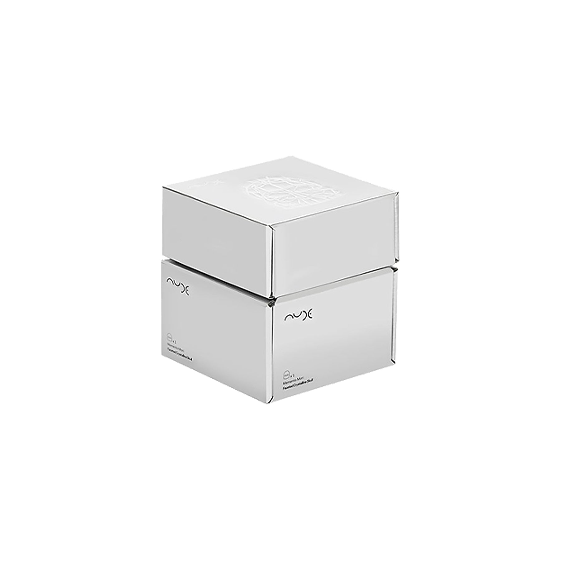 Memento Mori Faceted Skull - Small | Sandblast Black