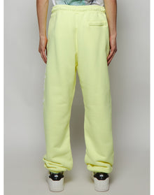 Palm Angels | Men | Logo Drawstring Motif Sweatpants | Fluorescent Yellow