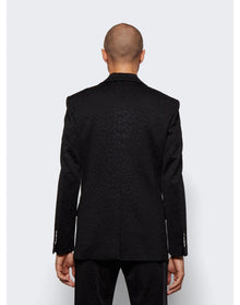 Palm Angels | Men | Tonal Leopard Blaxer | Black