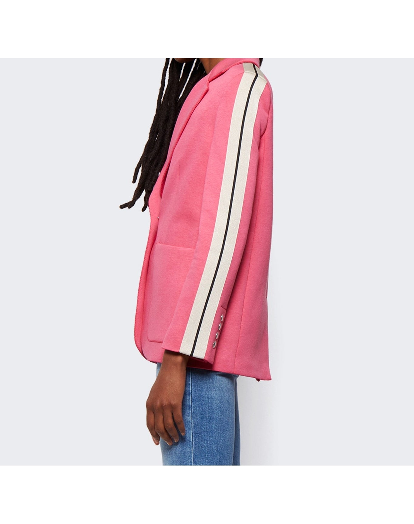 Palm Angels | Women | Track Blazer | Fuchsia