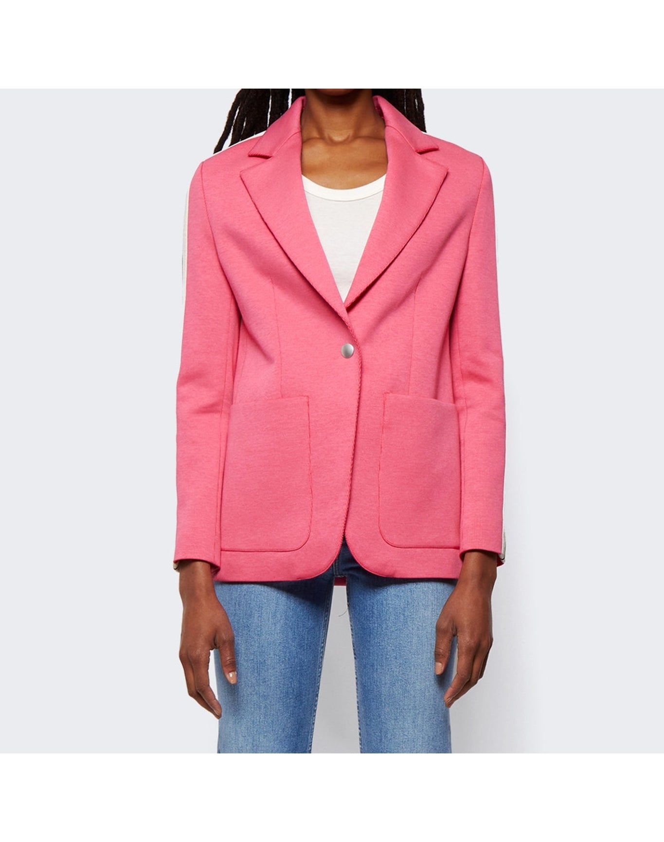 Palm Angels | Women | Track Blazer | Fuchsia