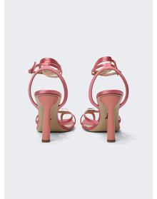 Paul Andrew | Women | Cube Toe Ring High Heel Sandal | Blossom Pink