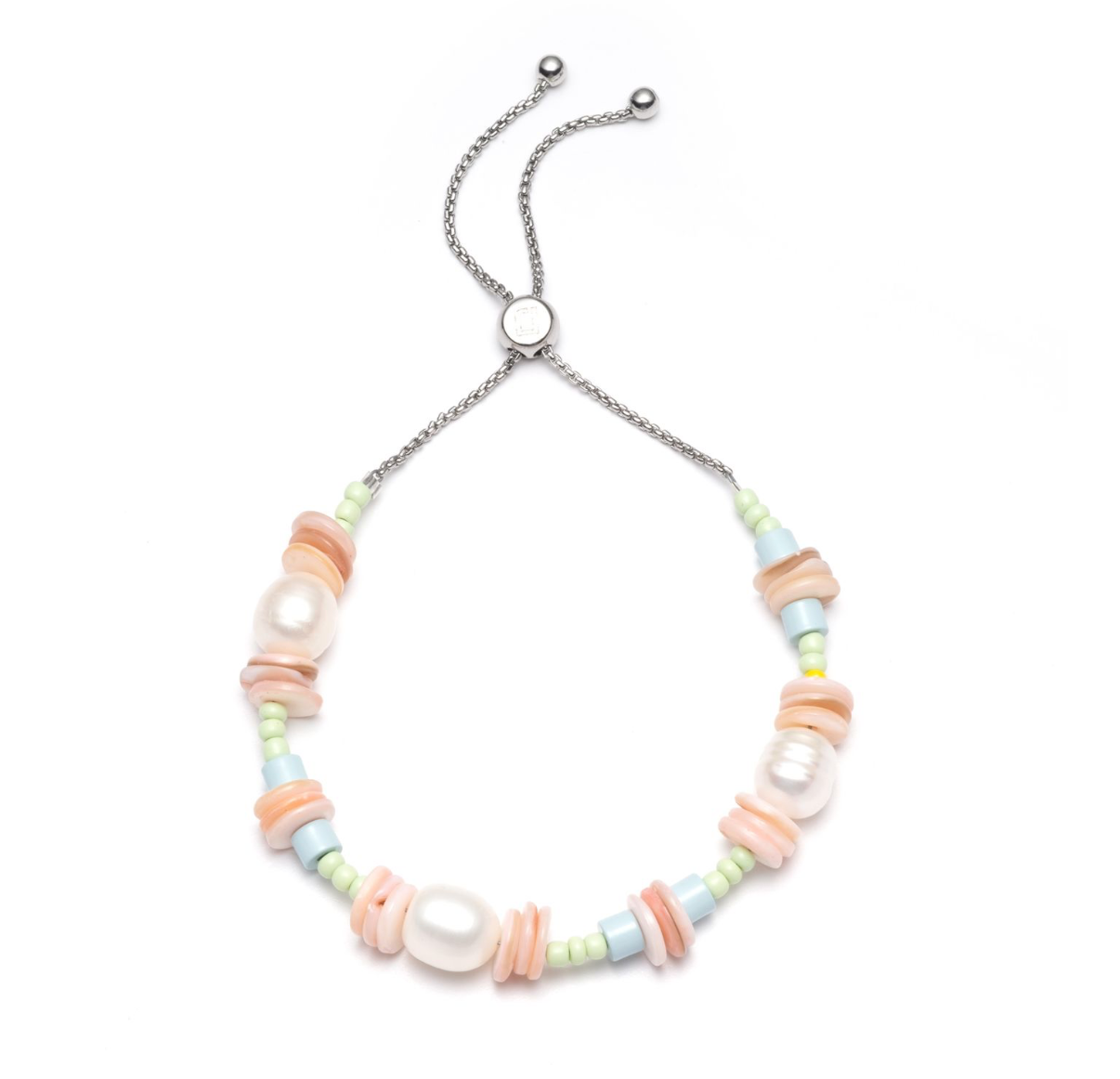 Pecan Bracelet | Rhodium-Plated