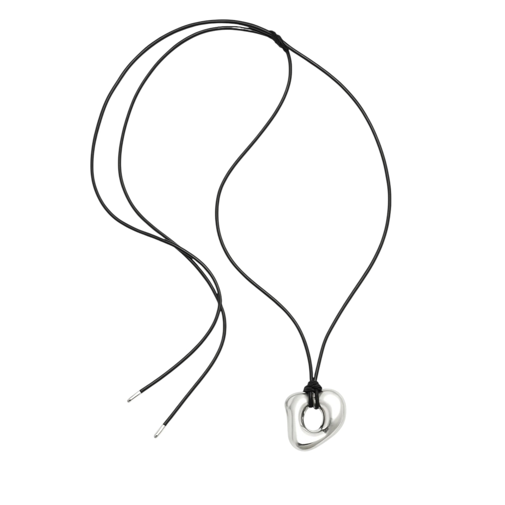 Aloni Silver Necklace | Rhodium-Plated