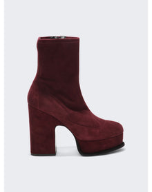 Pierre Hardy | Women | Tina Heeled Ankle Boot | Burgundy