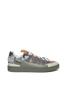 Pierre Hardy x Victor Cruz | Women | Low Top Sneakers | Military Green