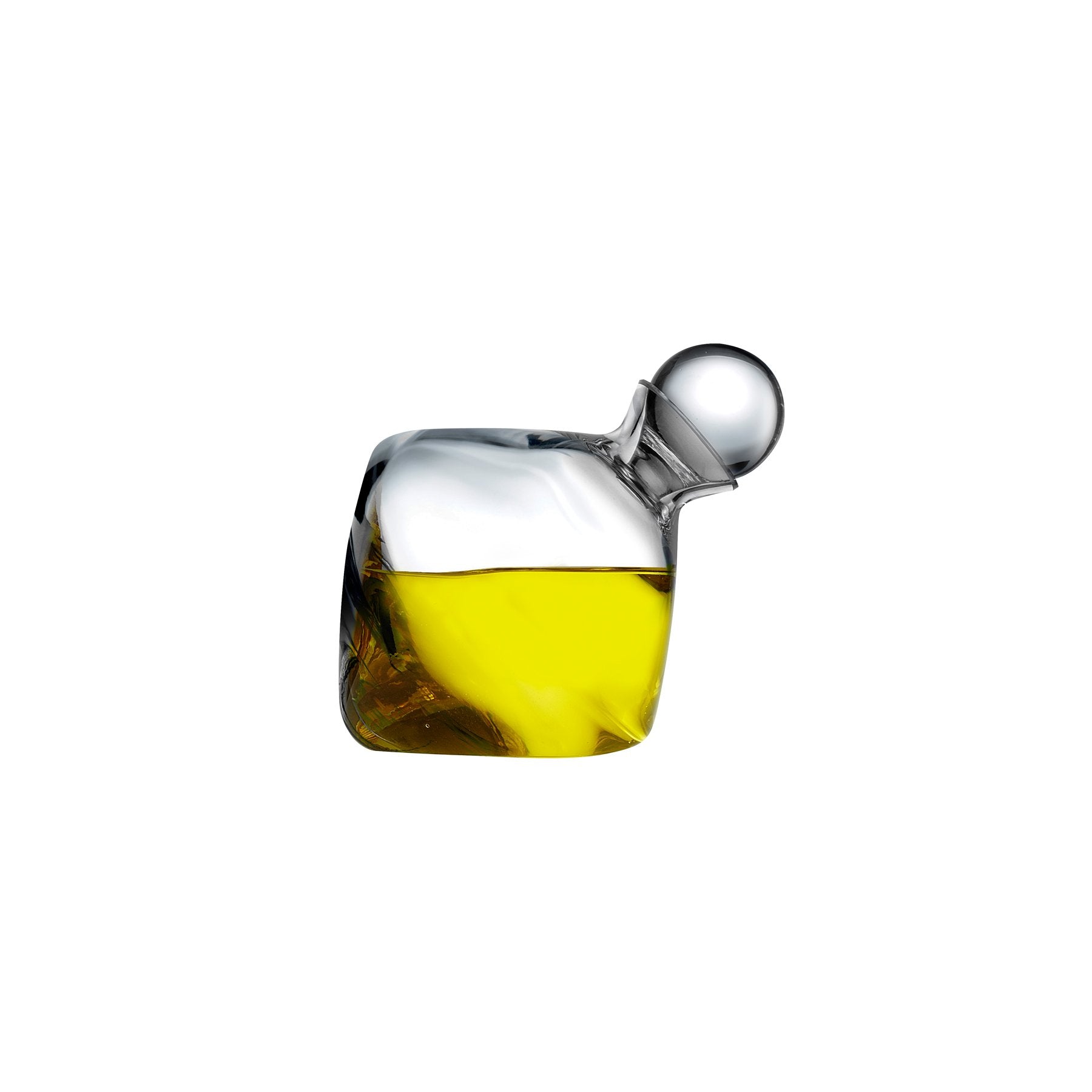 Olea Oil And Vinegar Bottle | Clear Crystal