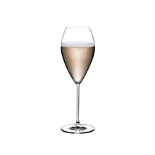 Vintage Champagne Glasses - Rounded | Clear Crystal | Set of 2