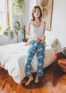 Bagheera - Pajama Pants - Indigo - Printfresh